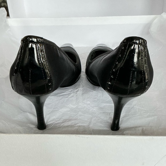 Unisa Vintage Black Patent Leather Heel Size 10M - Picture 7 of 8
